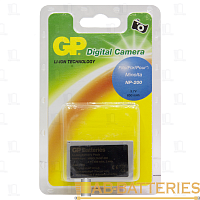 Аккумулятор для цифровой камеры GP DMT001 (MINOLTA NP-200) 3.7V 650mAh 