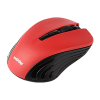 Мышь беспроводная Smartbuy 340AG ONE классическая USB бордовый (1/40) 