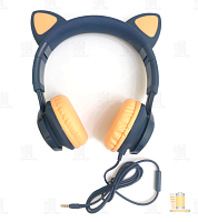 Наушники полноразмерные HOCO W36 Cat ear bluetooth 5.0 с микр. синий (1/30)