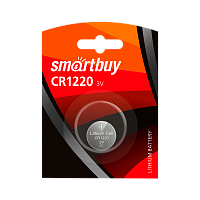 Батарейка Smartbuy CR1220 BL1 Lithium 3V (1/12/720) 