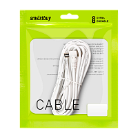 Кабель Smartbuy K-TV115 TV (m)-TV (m) 5м силикон серый (1/25)