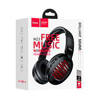 Наушники полноразмерные HOCO W23 bluetooth 5.0 с микр. microSD черный (1/30)