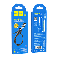 Кабель HOCO X52 USB (m)-Type-C (m) 1м 2.0A ПВХ магнит черный (1/31/310)