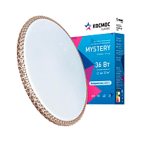 Светильник настенно-потолочный Космос MYSTERY Classic 36W 230V LED накладной бронзовый (1/20)