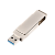 Флеш-накопитель GoPower MODERN 128GB USB3.0 Type-C (m) металл серый (1/500)