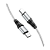 Кабель HOCO X50 Type-C (m)-Type-C (m) 2.0м 5.0A нейлон серый (1/22/220)