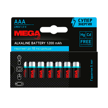 Батарейка Promega LR03 AAA BL32 Alkaline 1.5V (32/320/1280/53760) 