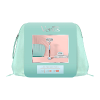 Набор Gillette Venus Rosegold Бритва с 2 сменными кассетами + косметичка