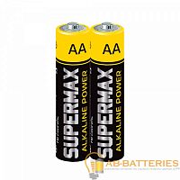 Батарейка Supermax LR03 AAA Shrink 2 Alkaline 1.5V (2/60/1200)  | Ab-Batteries | Элементы питания и аксессуары для сотовых оптом
