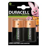 Аккумулятор предзаряженный RTU Duracell HR20 D BL2 NI-MH 3000mAh (2/20/4200)