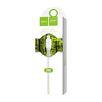Кабель HOCO X20 USB (m)-microUSB (m) 2м 2.0A ПВХ белый (1/30/300)