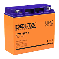 Аккумулятор свинцово-кислотный Delta DTM 1217 12V 17Ah (1/2)