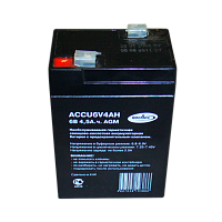 Аккумулятор свинцово-кислотный Космос 6V 4.5Ah (1/20)