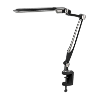 Светильник настольный Camelion KD-830 10W 230V 1LED струбцина сенс. черный (1/5)