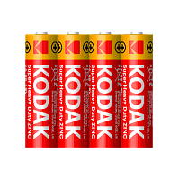 Батарейка Kodak Extra R6 AA Shrink 4 Heavy Duty 1.5V (4/60/1440)