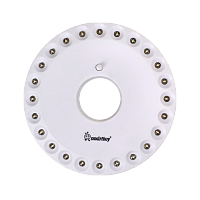 Фонарь светодиодный Smartbuy SBF-8253-W 24LED от батареек белый (1/72)