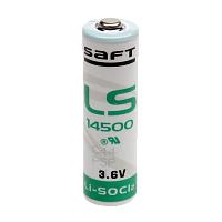 Батарейка Saft 14500 AA Б/УП Li-SOCl2 3.6V Англия (1/600) 