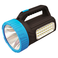 Фонарь туристический Спутник AFP930 3W 25LED от аккумулятора 2 режима черный синий