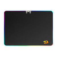 Коврик для мыши Redragon AURORA 250х5х350мм черный красный (1/10)