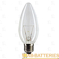 Лампа накаливания General Electric E14 25W 230V свеча прозрачная