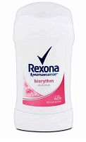 Дезодорант женский Rexona Biorythm стик 40мл (1/6)