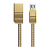 USB кабель REMAX Linyo (Micro) RC-088M Золото (1M, 2.1A)