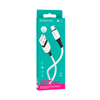Кабель Borofone BX79 USB (m)-Type-C (m) 1м 2.4A силикон белый (1/360)