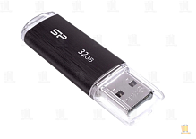 Флеш-накопитель Silicon Power Ultima U02 32GB USB2.0 пластик черный