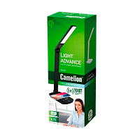 Светильник настольный Camelion KD-825 16W 230V IP20 на основании сенс. беспр. зар. Qi белый (1/12)