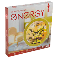Часы Energy ЕС-100 настенные кварцевые оливки (1/10)