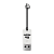 Картридер Smartbuy 706 USB2.0 microSD белый (1/20)