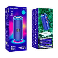Портативная колонка Borofone BR15 bluetooth 5.0 microSD синий (1/50) 