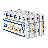 Батарейка Crazy Power Eco LR03 AAA БОКС24 Alkaline 1.5V (24/576) 