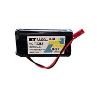 Аккумулятор ET VC-1122L1 11.1В, 2200мАч, Li-Ion