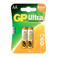Батарейка GP Ультра/ULTRA LR6 AA BL2 Alkaline 1.5V (2/20/80) R 