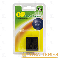Аккумулятор для цифровой камеры GP DPA005 (Panasonic-CGA-S005) 3.7V 1050mAh 