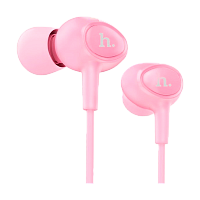 Наушники внутриканальные HOCO M3 с микр. розовый (1/30/300)