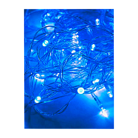 Гирлянда Космос 80LED 8.8м лампочки нить 8 режимов синий (1/50)