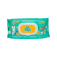 Влажные салфетки Dr.Safe 72шт. для детей с алоэ