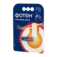 Батарейка Фотон LR27/A27/MN27 BL1 Alkaline 12V (1/30)