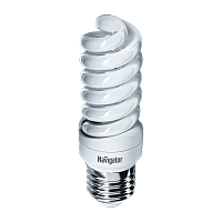 Лампа люминесцентная Navigator SF10 E27 15W 4000К 220-240V спираль (1/12/108)