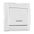 Выключатель Makel Defne 1-клав.10A пластик с подсветкой белый 42001021 (1/12)