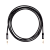 Кабель AUX GoPower Jack 3.5mm (m)-Jack 3.5mm (m) 1.5м TPE черный Premium Zip-Lock c подвесом (1/400)