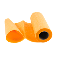 Салфетка Рыжий кот 20х25см 20шт. вискоза  в рулоне желтый (1/20)