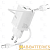 Сетевое З/У HOCO N13 1USB/Type-C 30W QC3.0 с кабелем Type-C-Type-C белый (1/12/120)