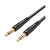 Кабель AUX HOCO UPA24 Jack 3.5mm (m)-Jack 3.5mm (m) 1.0м нейлон черный (1/420)