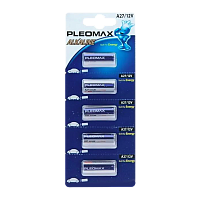 Батарейка Pleomax LR27/A27/MN27 BL5 Alkaline 12V (5/125/1000/30000)