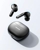 Наушники внутриканальные Philips TAT1320 bluetooth 6.0 с микр. Type-C черный (1/60)