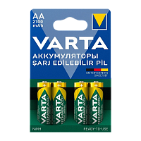 Аккумулятор предзаряженный RTU Varta HR6 AA BL4 NI-MH 2100mAh (4/40/400) 