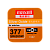Батарейка Maxell 377 (SR626SW) BL1 Silver Oxide 1.55V 0%Hg (1/10/100)